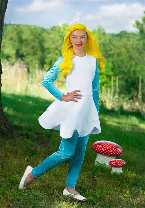 smurf costume|smurf costume girl.